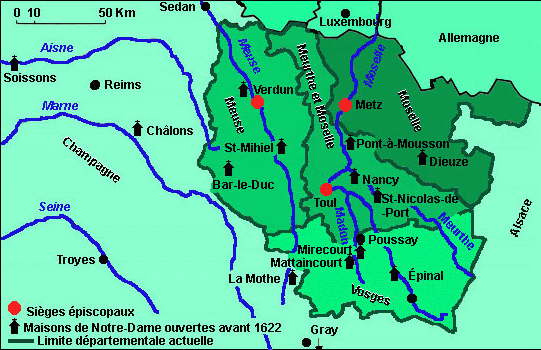 Maisons Notre-Dame au XVII�me si�cle